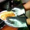1Pair Oven Mitt Heat Resistant Glove Microwave Baking Non Slip Kitchen Oven Gloves For Baking Cooking BBQ Chef Tool