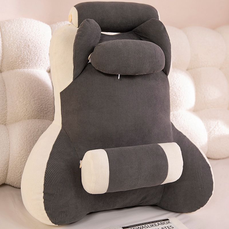 

Прикроватная подушка-спинка Съемная и моющаяся подушка для поясничной поддержки Общежитие Гостиная Диван Татами Подушка-спинка 60x70cm