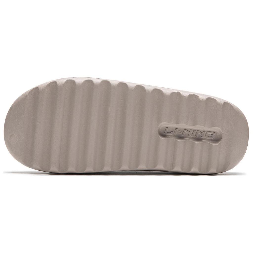 Li Ning Slide Slippers Unisex Dusty Gray AGAU023-2