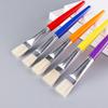 10/12/24/30Pcs Kids Paint Brush Colorful Paint Brush for Artist Beginner Oil Acrylics Watercolor Rock Canvas Painting
