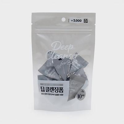 Dreieckige Beutel Mini Reinigungsschaum 3 G 10 Stück