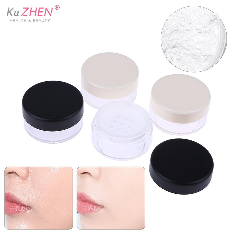 2/3g Powder Empty Box Portable Plastic Box Handheld Empty Pot With Sieve Cosmetic Travel Makeup Jar Sifter Container Refillable
