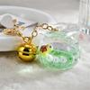 New Floating Bottle Bag Pendant Keyring Fish Beaded Cellphone Accessory Pendant