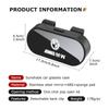 Car Sun Visor Glasses Case Organizer Sunglasses Box Visor Sunshade For BMW Performance M E87 E30 E46 E28 F35 G20 E93 F20 X3 X DR3