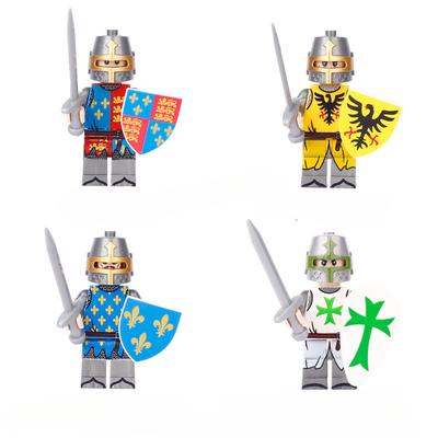 Giocattoli Mattoncini Personaggio Soldato Guardia Castello Medievale