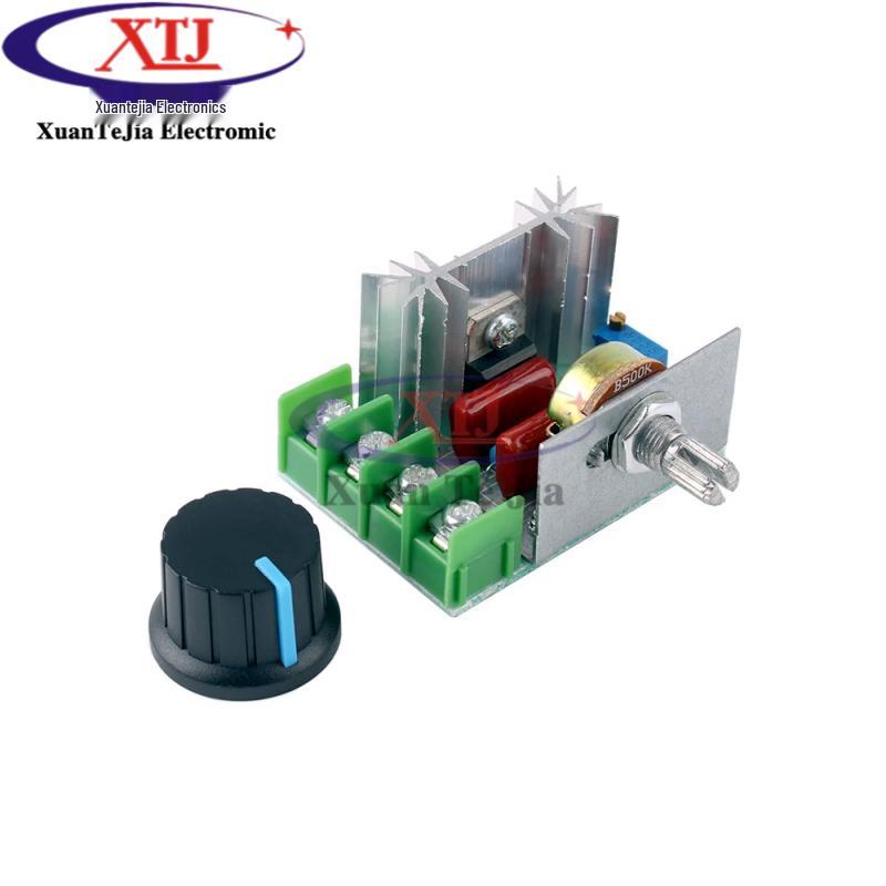 2000W Thyristor AC Voltage Regulator Motor Speed & Temperature Controller 220V