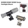 SS Precision MAX ARC Helmhalterung für SureFire M300 M300B M300C M300V Licht MICH2000 Fast Helm Seitenrail Taschenlampenhalterung