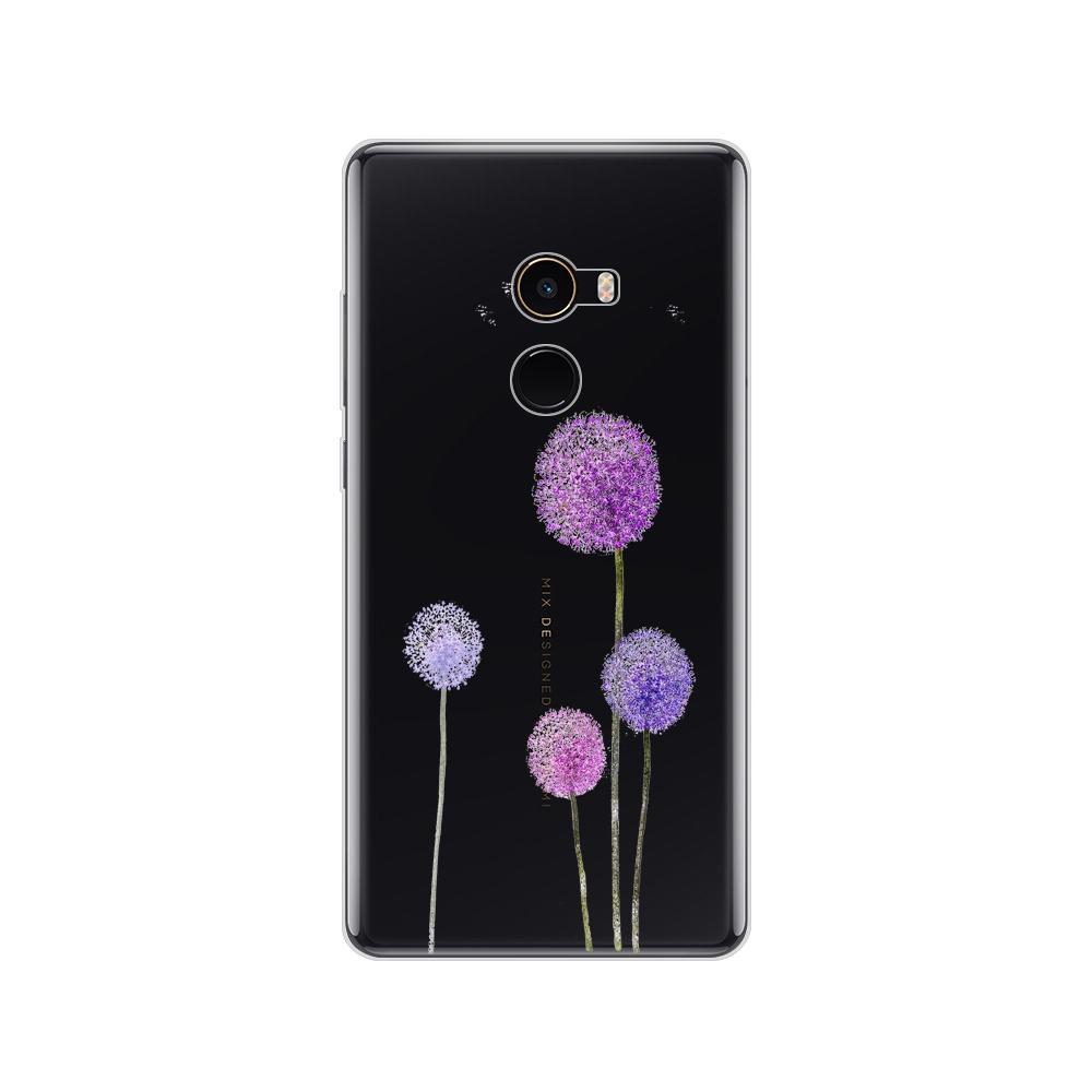 Pouzdro pro Xiaomi Mix 2 Soft Silicon TPU Pouzdro pro Xiaomi Mi Mix 2 Mix2 Zadní kryt Ochranný zadní kryt Transparentní Coque Shell
