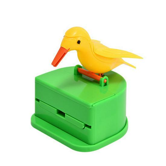 Smart Bird Toothpick Dispenser: Automatic Pop-up Cute Bird Toothpick Holder