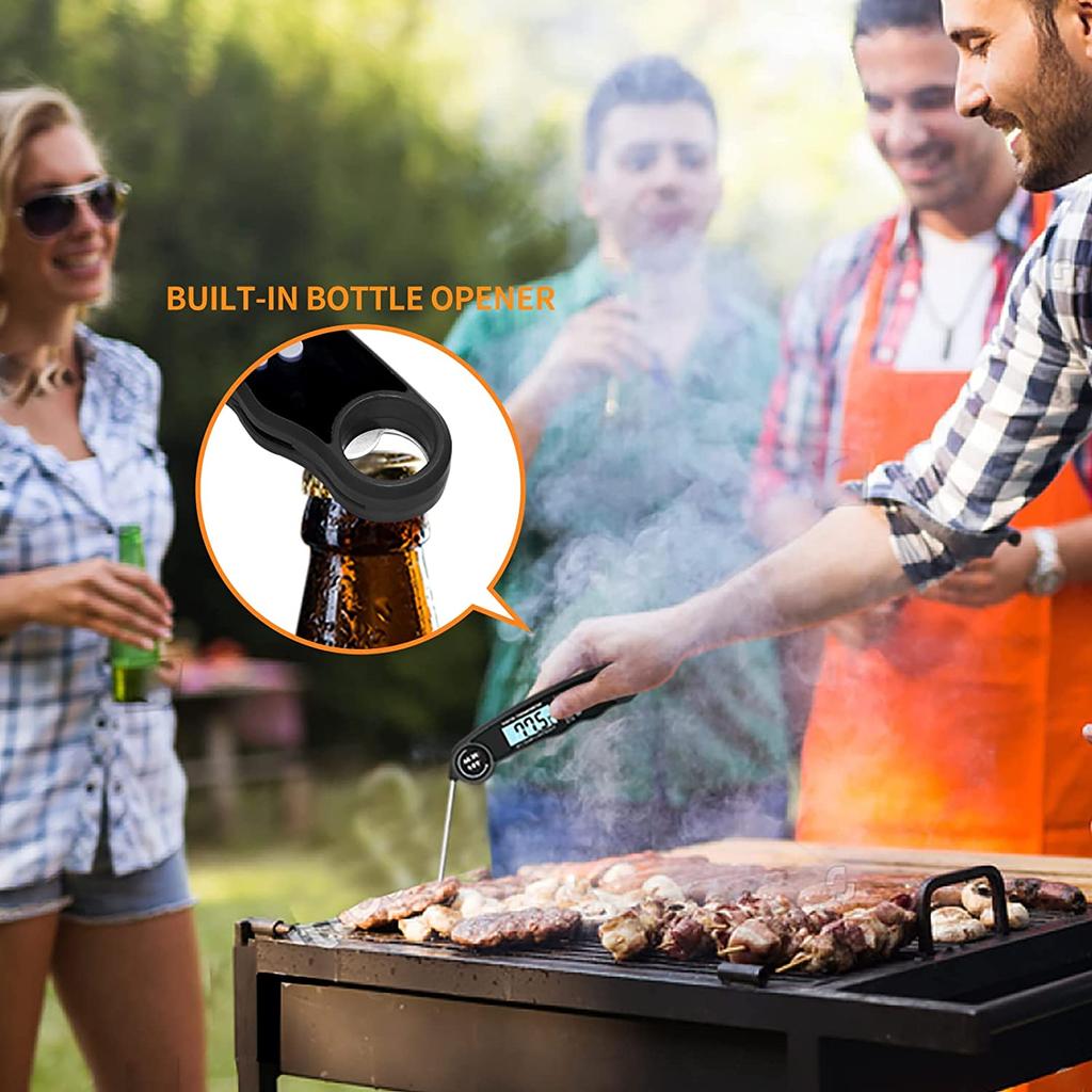 GrillX Thermomètre à viande - BBQ Thermomètre numérique - Thermomètre de cuisine sans