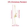 Santa Claus Climbing Ladder Pendant Merry Christmas Decoration For Home 2025 Navidad Cristmas Tree Ornament 2026 New Year Gift