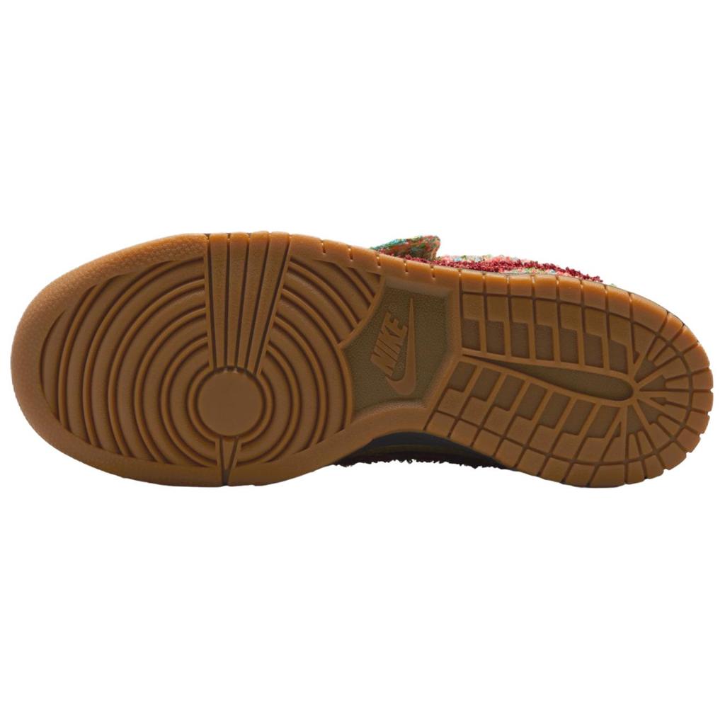 Nike Dunk Low Panda-Monium Pack - Green Curry Multi-Color Unisex Sneakers Luminous-Green Bright-Mango Burnt-Red IB2263-300