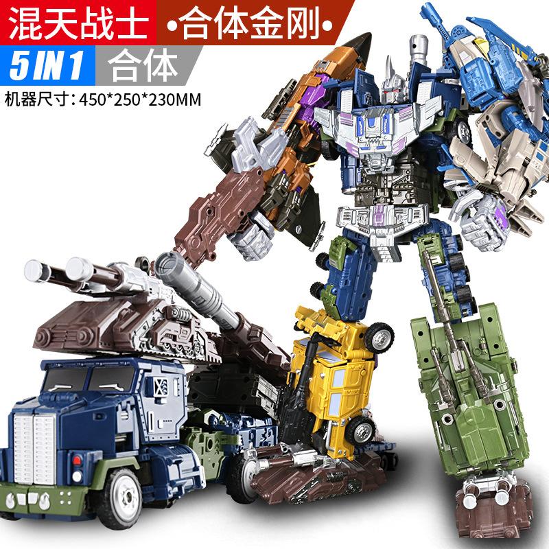 Shapeshifting Toy Model Car Robot Bumblebee Dinosaur Cable King Kong Figure Alloy Children Boy