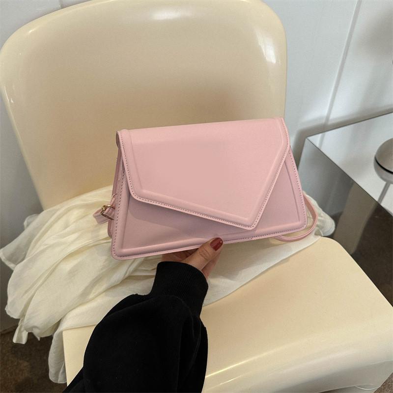 Chic Minimalist Small Square Bag Casual Everyday Purse For Women Available In Black White Pink Brown Khaki