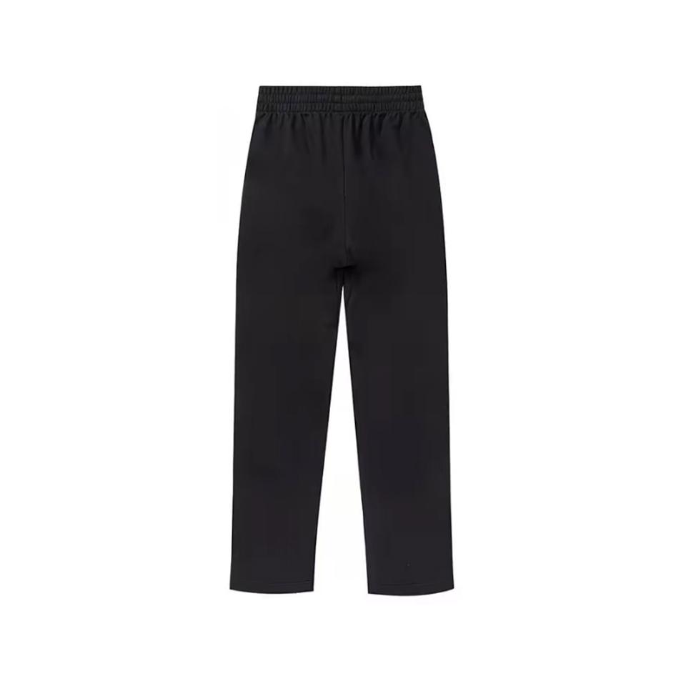 Li Ning Loose Straight Casual Warm Down Pants Men Bottoms Black AYKUA77-1