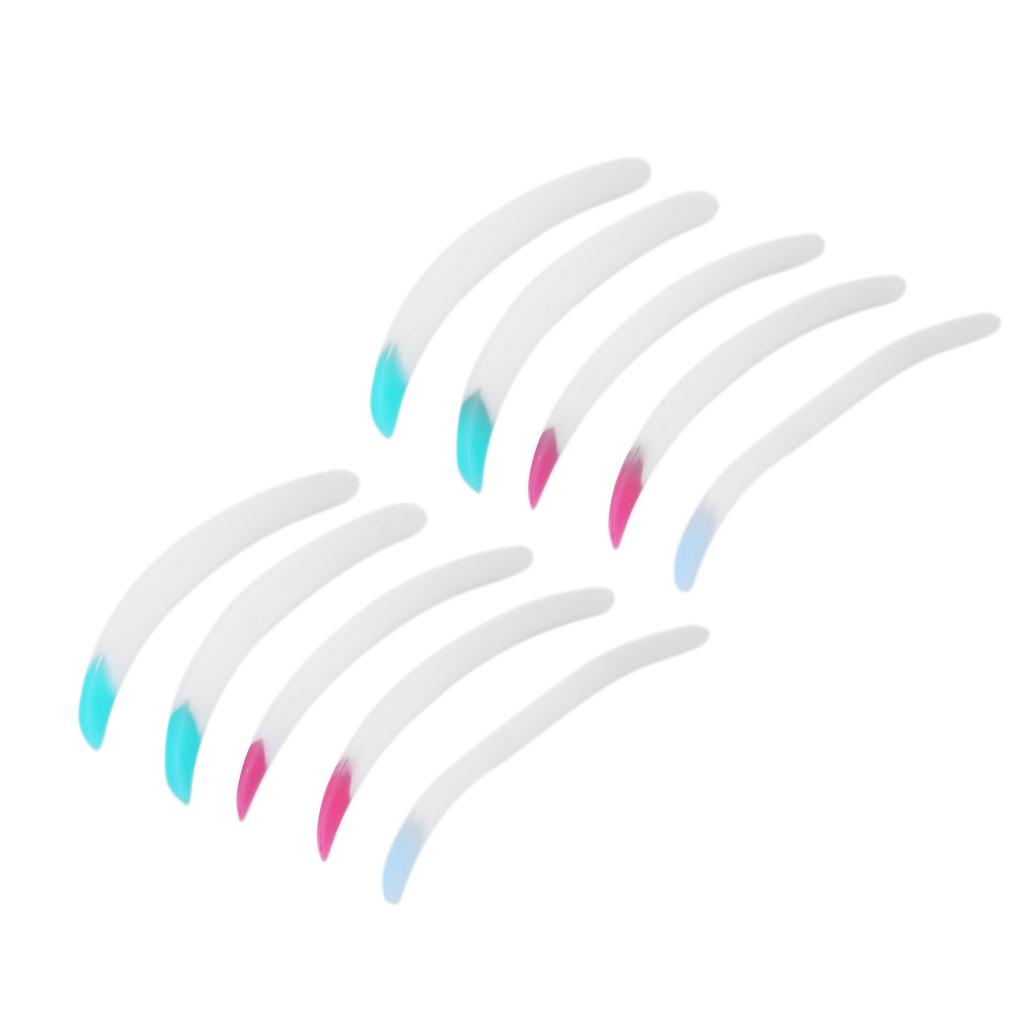 5 Pairs S/M/L Silicone Eyelash Perming Pad Eyelashes Lift Pads Soft Eyelashes Curler Tool