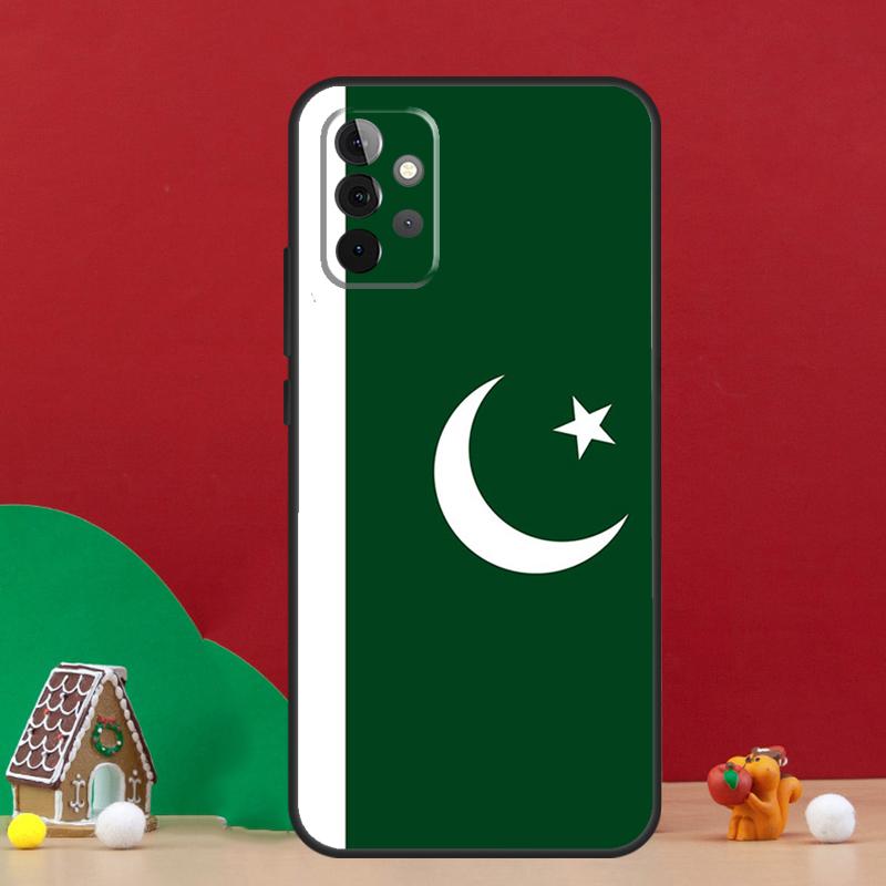 Pakistan Flag Banner Case For Samsung Galaxy A17 A06 A16 A56 A36 A54 A34 A14 A52 A32 A13 A23 A33 A53 A15 A35 A55