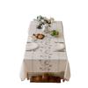 Tablecloth Imitation Cotton And Linen Plant Flower Tablecloth Modern Simple Tablecloth Cover Towel Factory