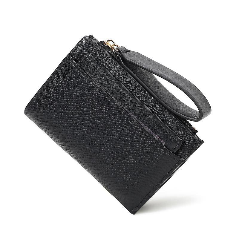 New Design Women'S Short Wallet With 8 Card Slots & Zipper Coin Pocket - Blocking Multi-Function Purse