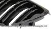 Compatible with BMW 3 Series Coupe E92 E93 Early M3 Front Grille - Gloss or Matte Black Double-Line Design