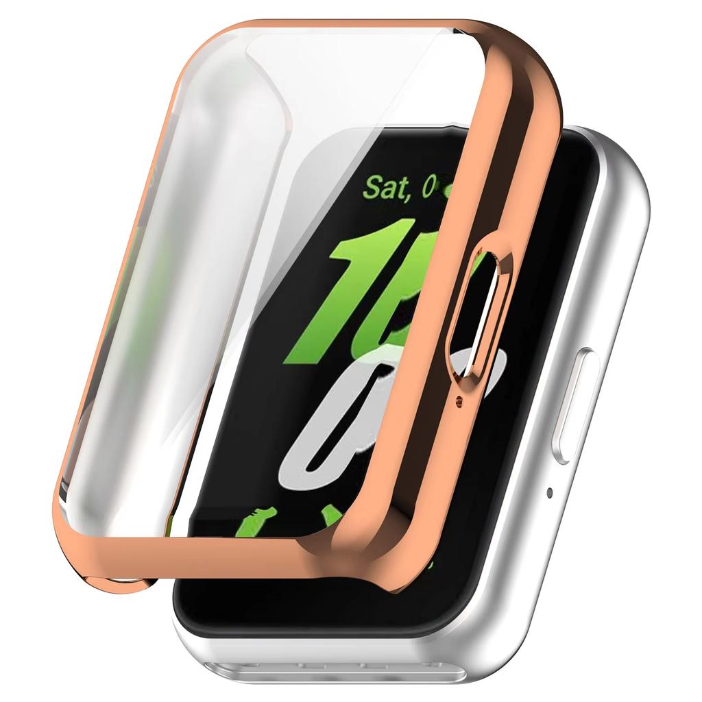 Screen Protector For Samsung Galaxy Fit 3 Case Soft TPU Bumper Shell Smart Watch All-around Protective Galaxy Fit3 Accessories