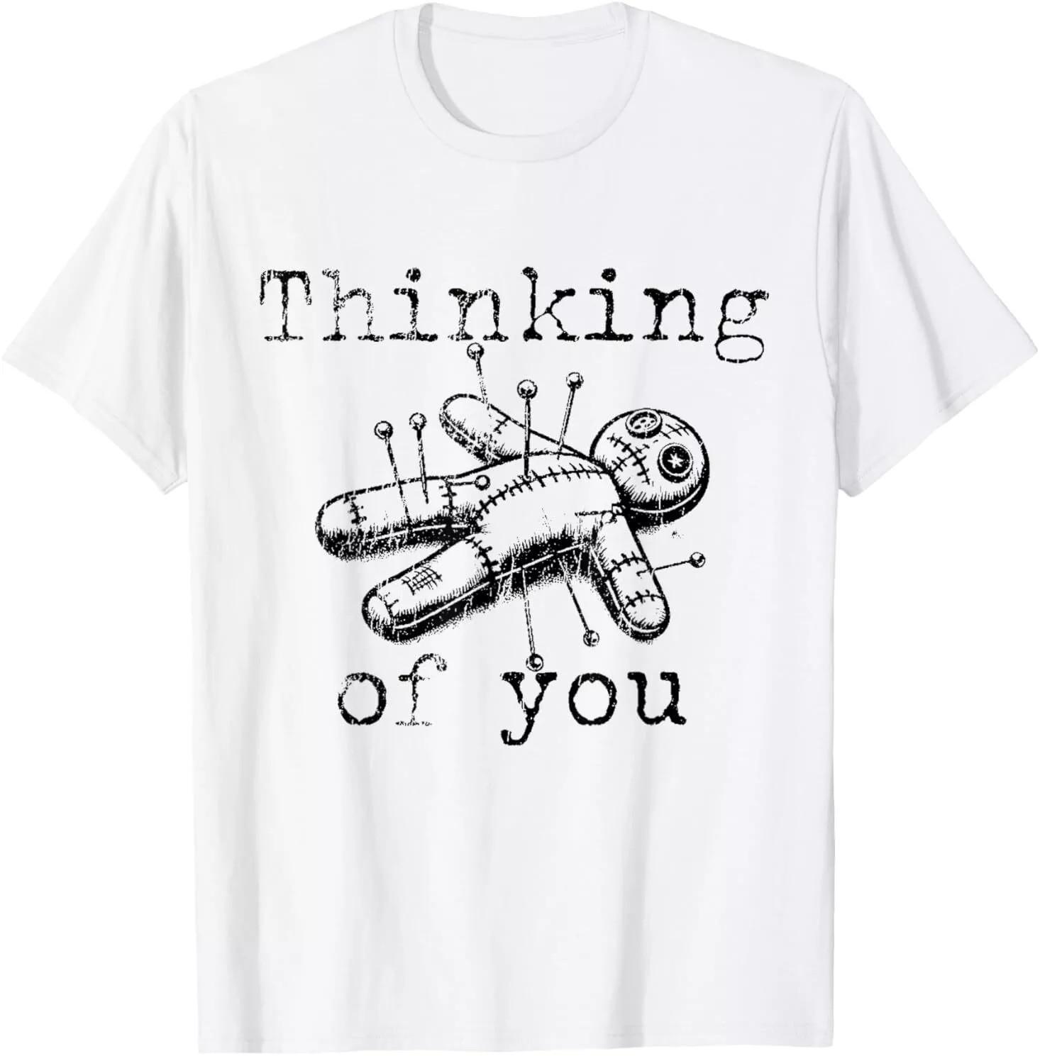 Thinking Of You Funny Vintage Voodoo Doll T-Shirt Gift All Size S-4XL XL