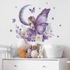 Dreamy Butterfly Flower Fairy Bedroom Entrance Hall Home Background Beautification Wall Stickers