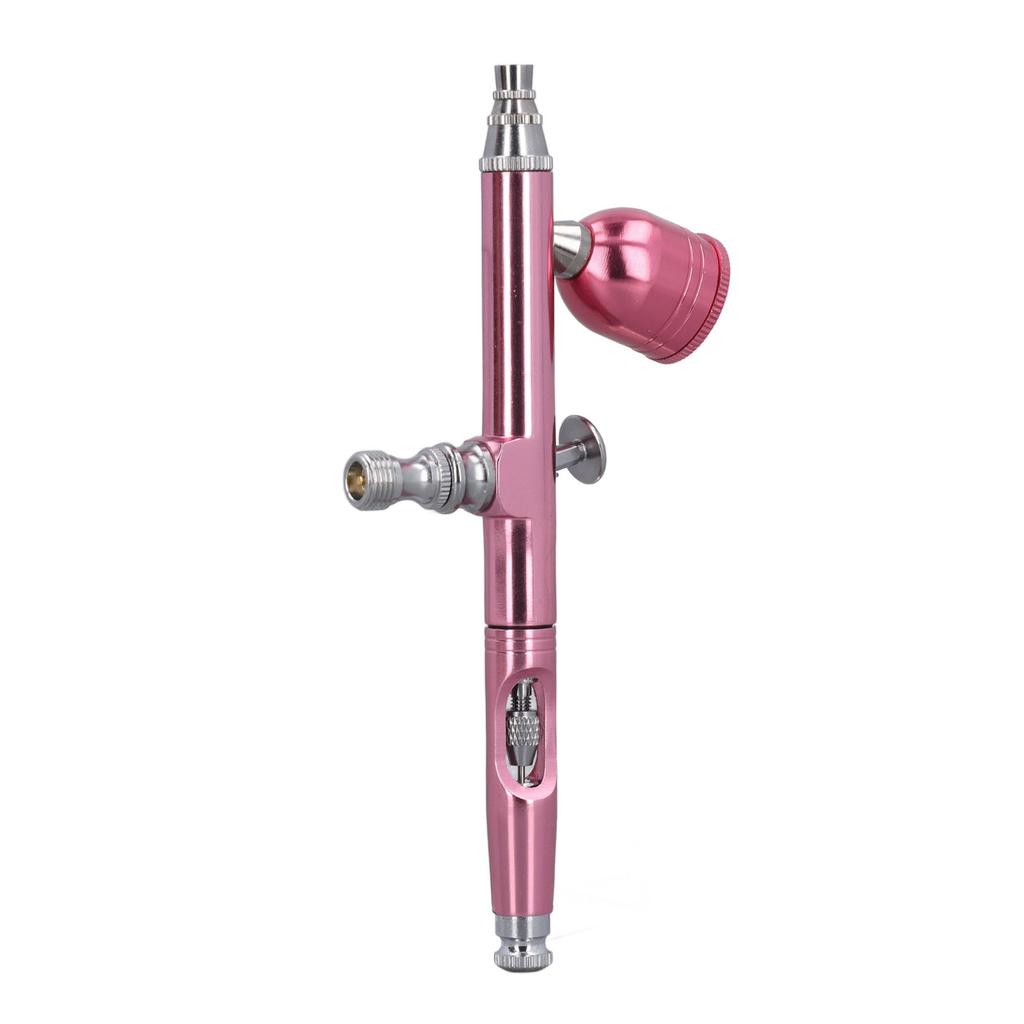 Pistol Aerograf Roz Duze Diametru 0.3mm Pistol de Vopsit Aerograf Portabil pentru Nail Art