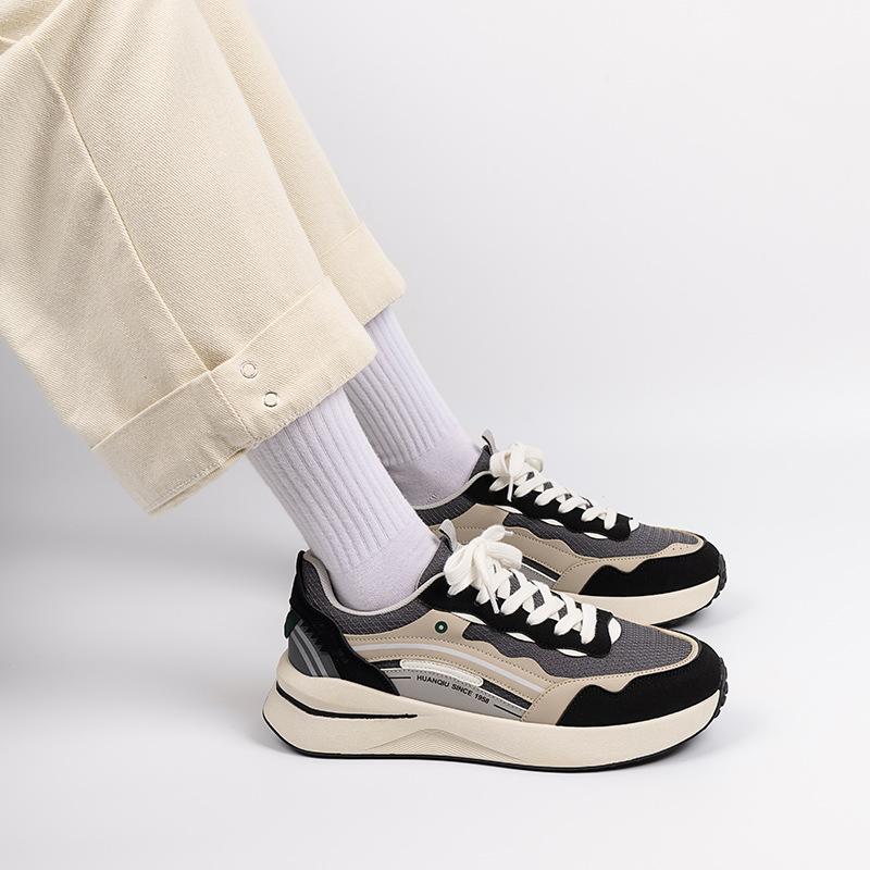 Global Men's Shoes Mesh Sports Shoes New Versatile Shoes Trendy Casual Light Breathable Trendy Shoes Men ZHQ-HY528