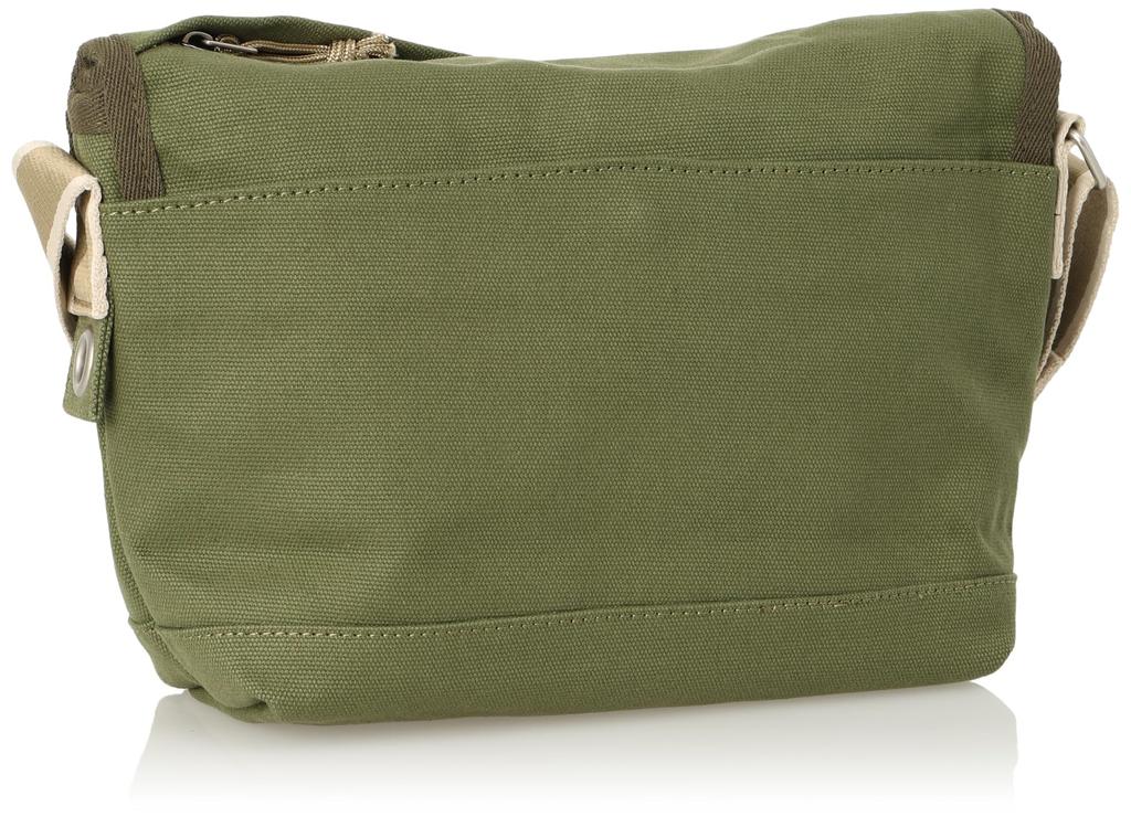Lee Arcana Cotton Flap Shoulder Large Bag, Lightweight, Multifunctional, Capacity, Khaki, 320-1302, 320-1302-52
