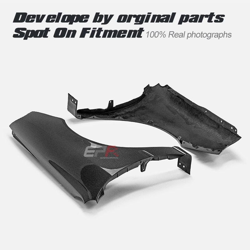 Toyota EP91 Starlet Carbon Fiber Front Fender Mudguard Upgrade