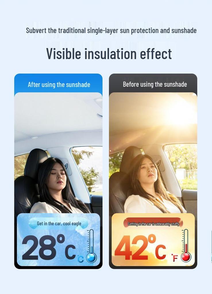Graphene Laser Sunroof Sunshade for Tesla Model Y: Heat Insulation & Sun Protection