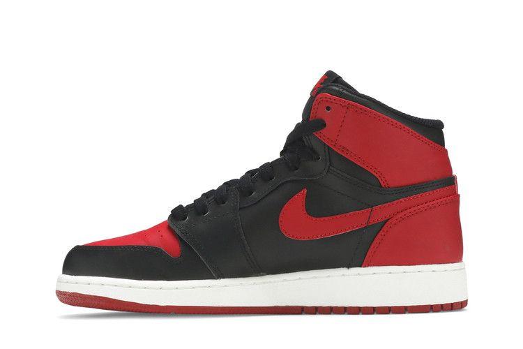 Kids' Sneakers Jordan 1 Retro Bred (2013) (GS) Black/Varsity Red-White
