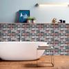 Vinyl Stein Ziegelmuster Abziehen und Aufkleben Tapete Selbstklebende Kontaktfolie Abnehmbare Wasserdichte Tapete Für Möbelrenovierung