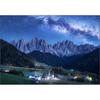 Puzzle Korea Dolomites Starry Night Jigsaw Puzzle 3218