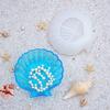 1Pcs Cute Dish Diy Resin Mold Shell Dish Shell Plate Silicone Resin Dish Mould
