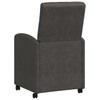 Dining Room Chairs with Casters 2 pcs Black 58 x 67 x 97 cm