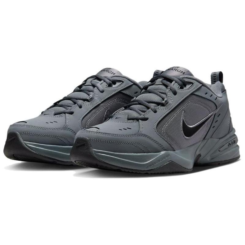 Nike Air Monarch 4 Cushioning, Breathable, Lightweight Casual Shoes Men's Gray Sneakers 415445-020