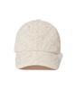 FALLETT Nero Friends Quilted Ball Cap Ivory