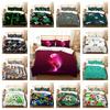 Comforter Cover Set with Bedding Pillow Newly Fashion Home Textiles King Queen Size Football Theme Painting