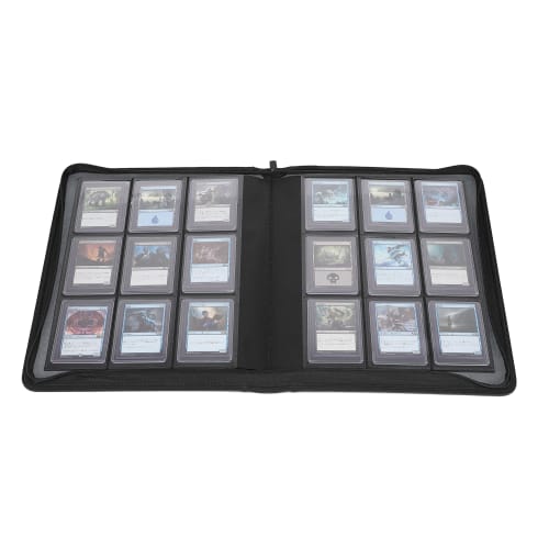 

Toy God Top Loader File, Holds Cards While in Top Loader/Side Loader, Zippered (9 Pockets)