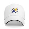 Spring Bosnia Flag Symbol Baseball Cap  Outdoor Sport Fashion Design Sun Trucker Hat Unisex Adult Hot Sale Baseball Caps