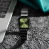 New Square-Faced Women'S Quartz Watch, Stainless Steel Strap, High-End Feel, Simple And Stylish Quartz Watch For Students.