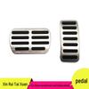 Non-Slip Car Pedals for Boyue: Throttle, Brake, and Rest Area Decorative Accessories