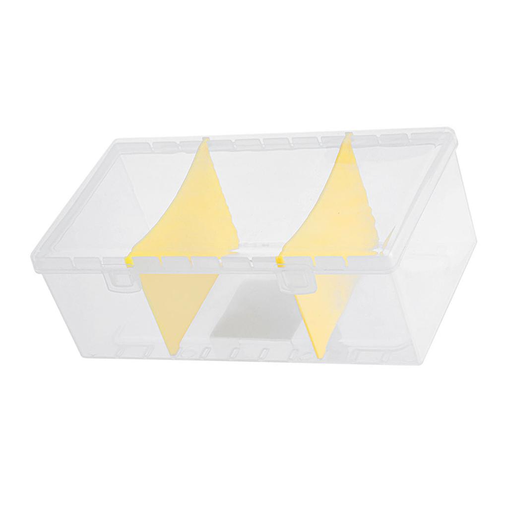Small Item Storage Container Rectangle Stackable Multipurpose Desktop Dividers Makeup Holder Box with Lid