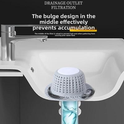 1 ADET Yer Süzgeci Silikon Filtre Lavabo Tıkanma Önleyici Saç Tutucu Küvet Gideri Saç Tutucu
