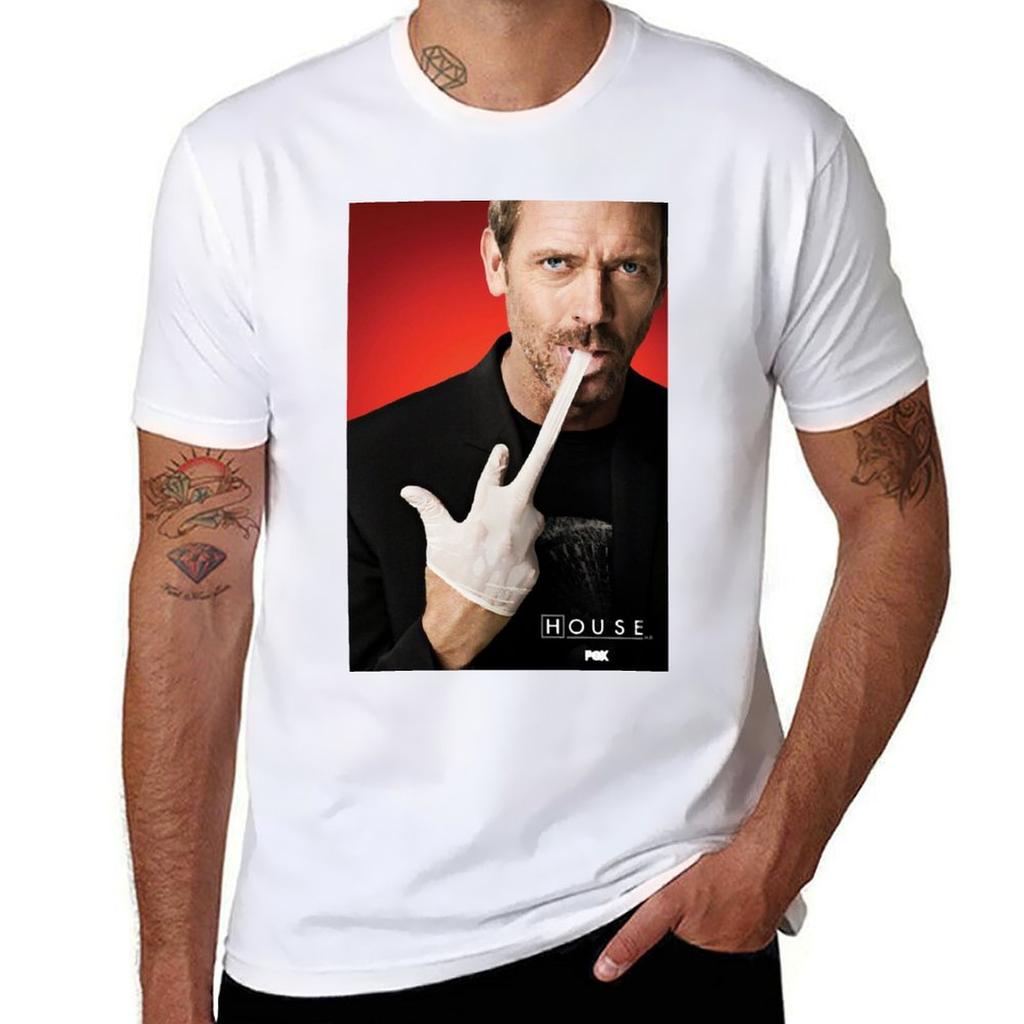 House Md Promo Image Long1 Tshirt T Shirt Custom Print Tshirt