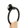 Save Space Towel Ring Hangers Wall Mounted Hand Towel Ring Modern Punch Free Towel Ring  Bathroom