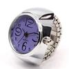 Anillos de Reloj Mini Punk Vintage Correa de Aleación Relojes de Moda Anillo Anillos de Pareja para Hombres y Mujeres Joyería Reloj Anillos de Reloj de Cuarzo Romanos