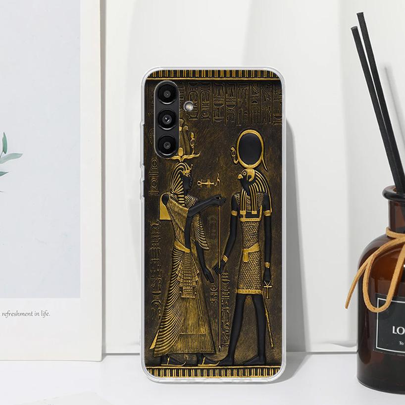 

Egypt Nefertiti Anubis Ankh Pharaoh Phone Case For Samsung Galaxy A15 A25 A35 A55 A14 A24 A34 A54 A13 A23 A33 A53 A12 A22 A32 A5 Samsung A02S